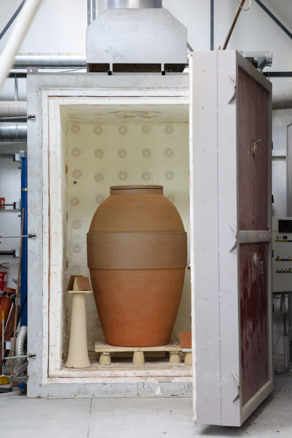 THAP amphora in the kiln